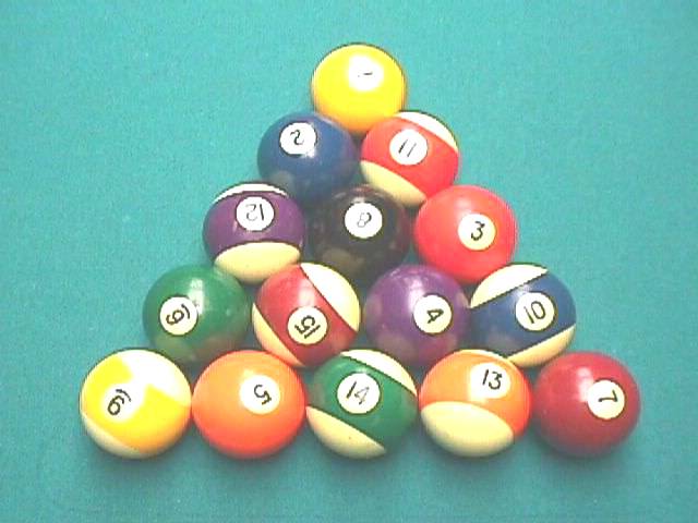 8 ball rack